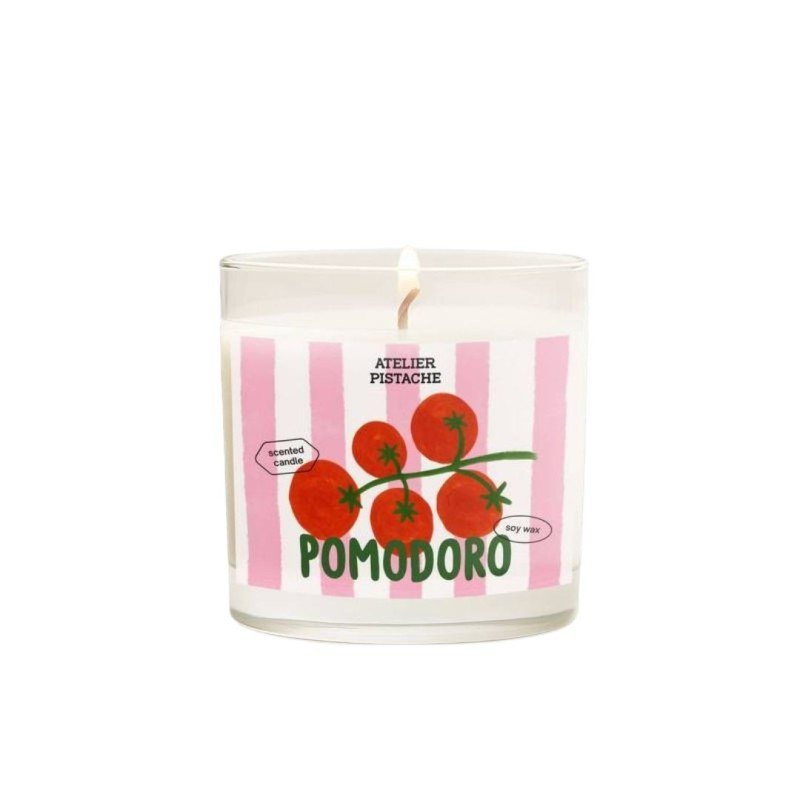Bougie Parfumée Pomodoro, Atelier Pistache