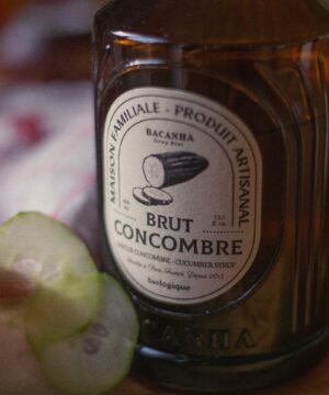 Sirop Brut de Concombre Bio 400 ml, Bacanha