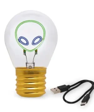 Lampe de Table en Forme d'Ampoule « Alien » – Bulb Fiction, Legami