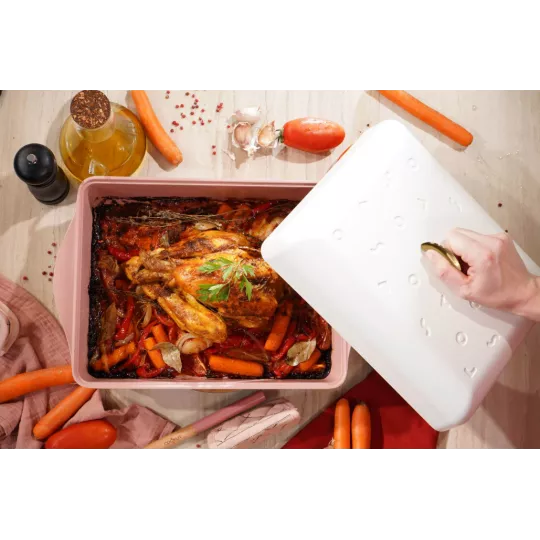 Dôme de Cuisson Ajustable Cookut pour Grand Plat à Four, Cookut