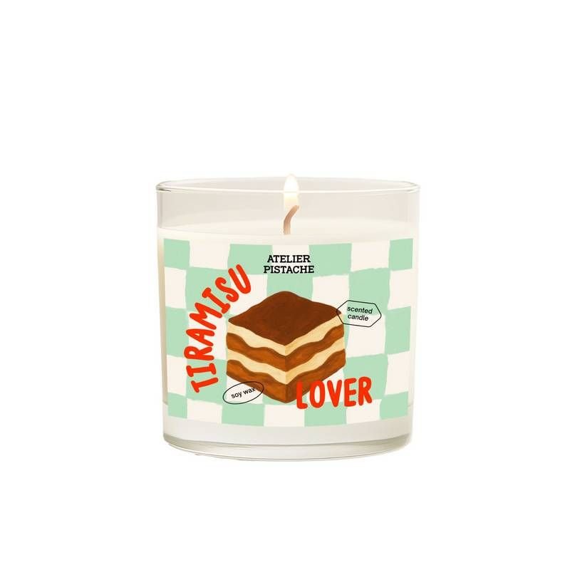 Bougie parfumée Tiramisu, Atelier Pistache