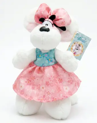 Diddlina Peluche Robe Summer 20 cm, Diddl