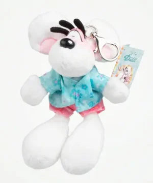 Porte-Clés Peluche Tenue Summer 15 cm, Diddl