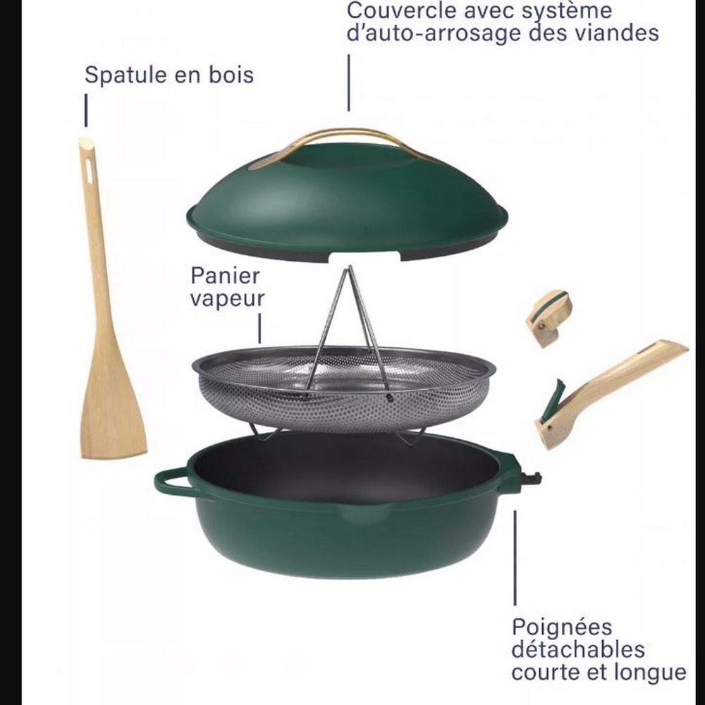 Fabuleuse Poêle 24cm Canopée, Cookut – Image 3