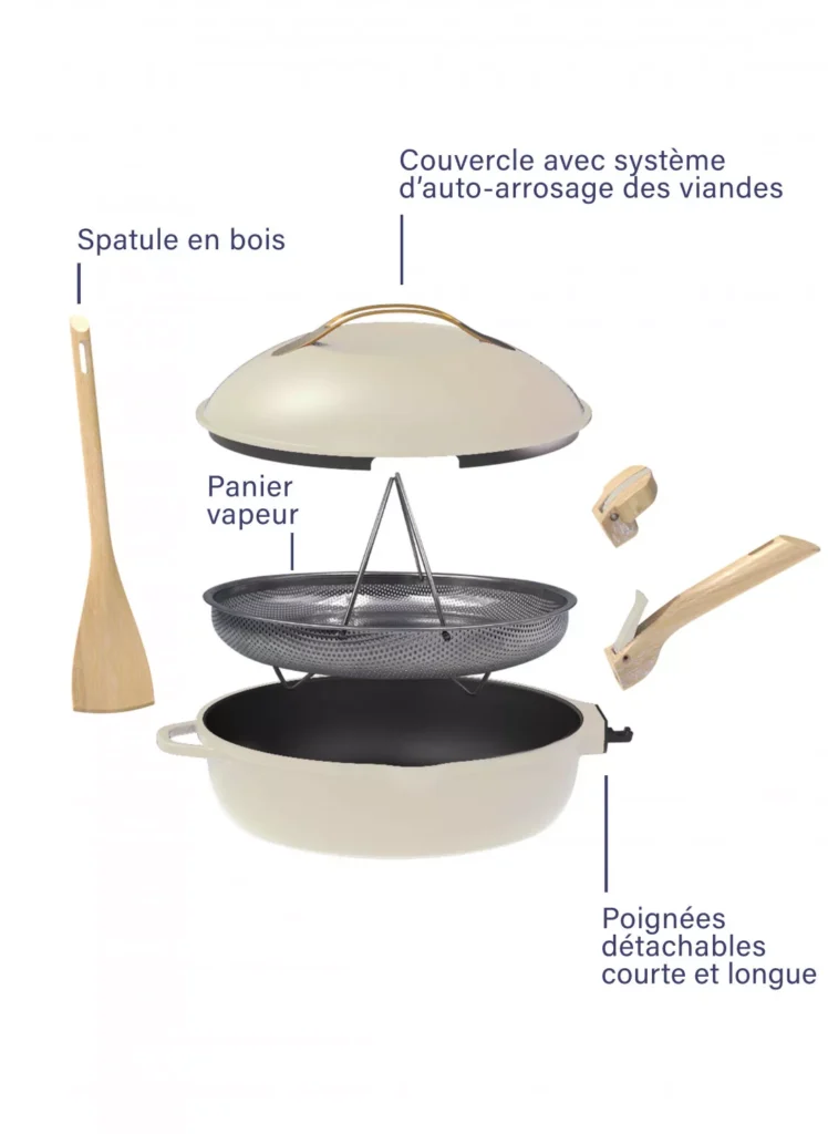 Fabuleuse Poêle 28cm Meringue, Cookut – Image 2