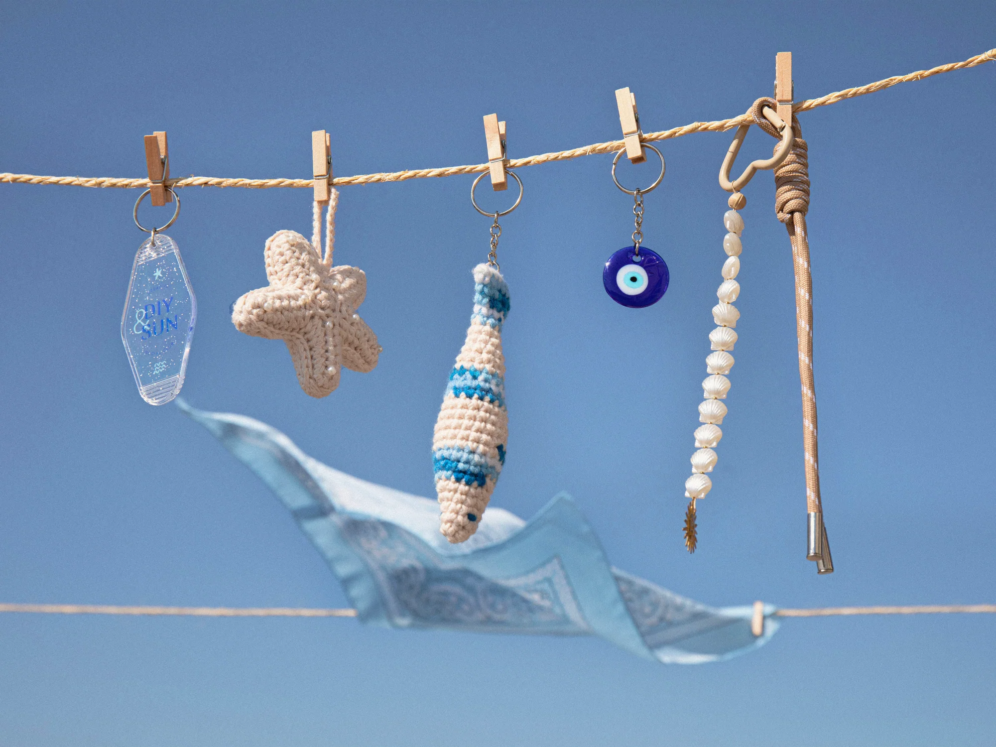 Kit Crochet Débutant Bag Charms Vitamine Sea, La Petite Epicerie – Image 2