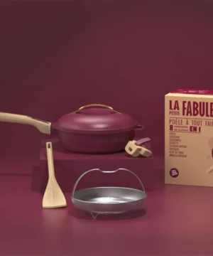 Fabuleuse Poêle 24cm Rubis, Cookut