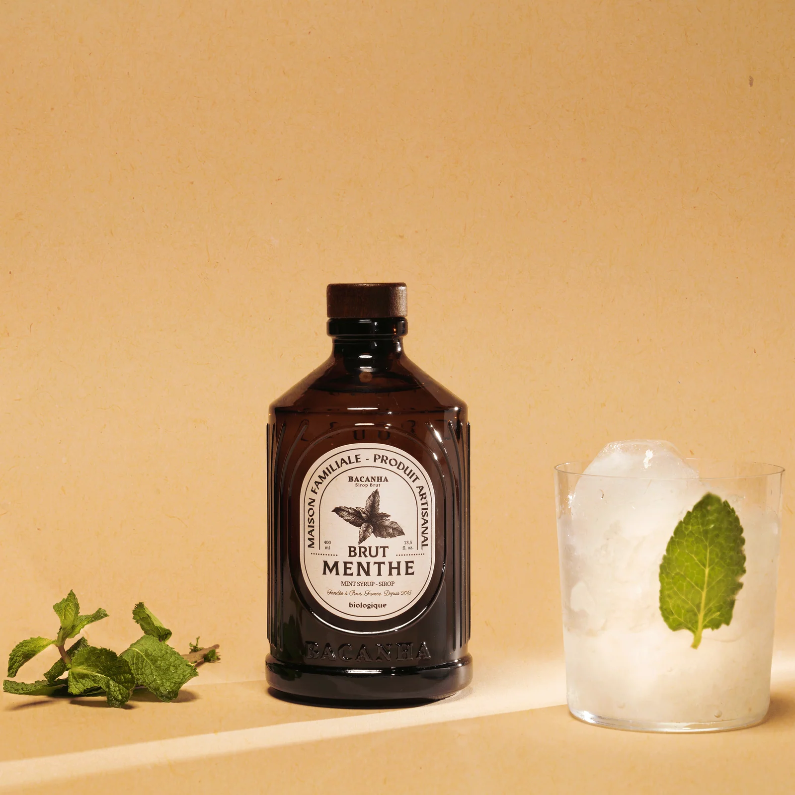 Sirop de Menthe Brut Bio 400 ml