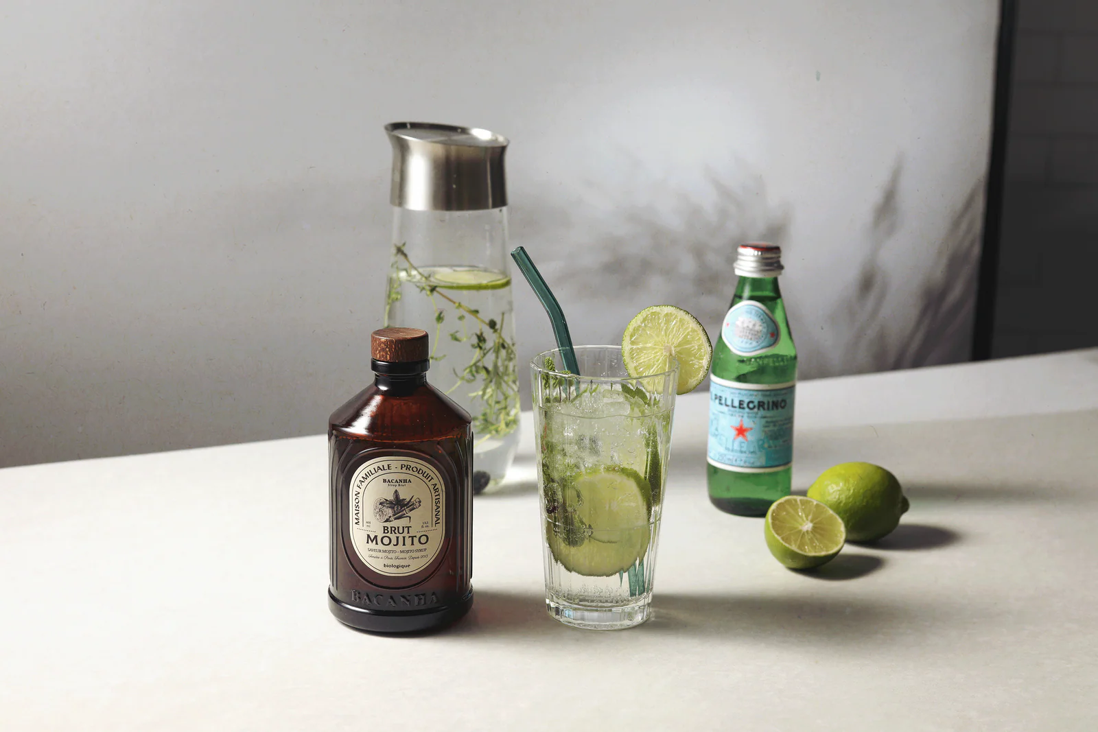 Sirop Mojito Brut Bio 400 ml, Bacanha