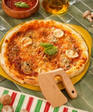 Plat Pizza + couteau Mangue, Cookut