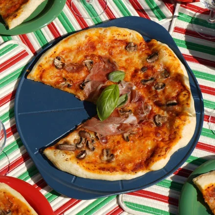 Plat Pizza + couteau Myrtille, Cookut