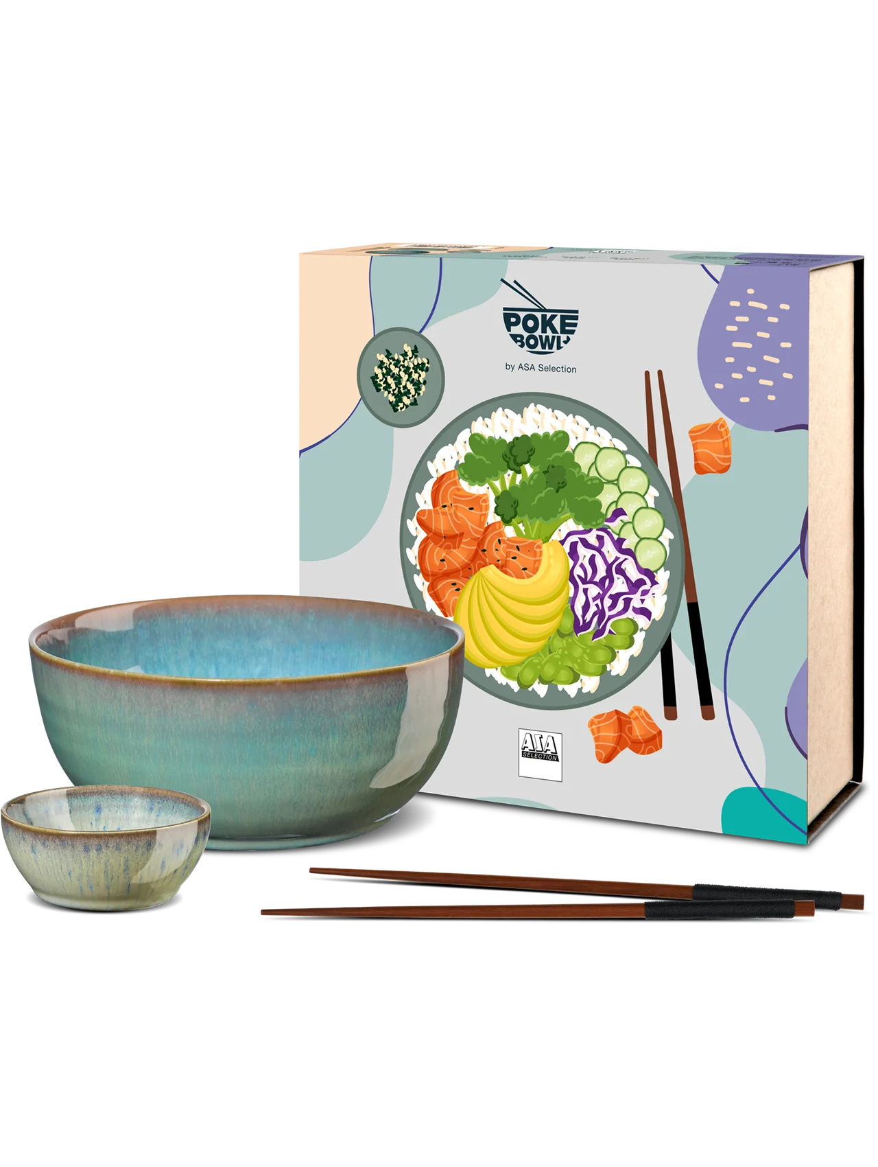 Set Poké Bowl Tamari, Asa