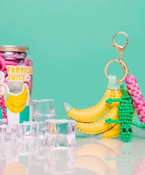 Alternative view of Kit Canette Bag Charm Pshiiit Tropical Juice, La Petite Epicerie