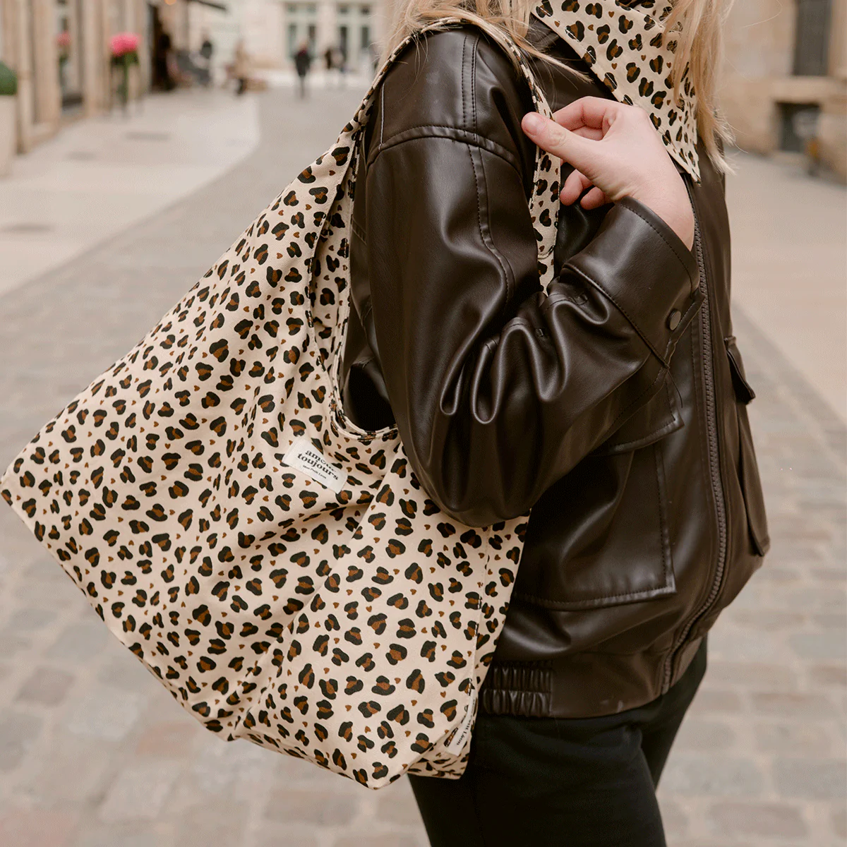 Sac Alma Léopard Cœur, Mon Petit Léon – Image 6