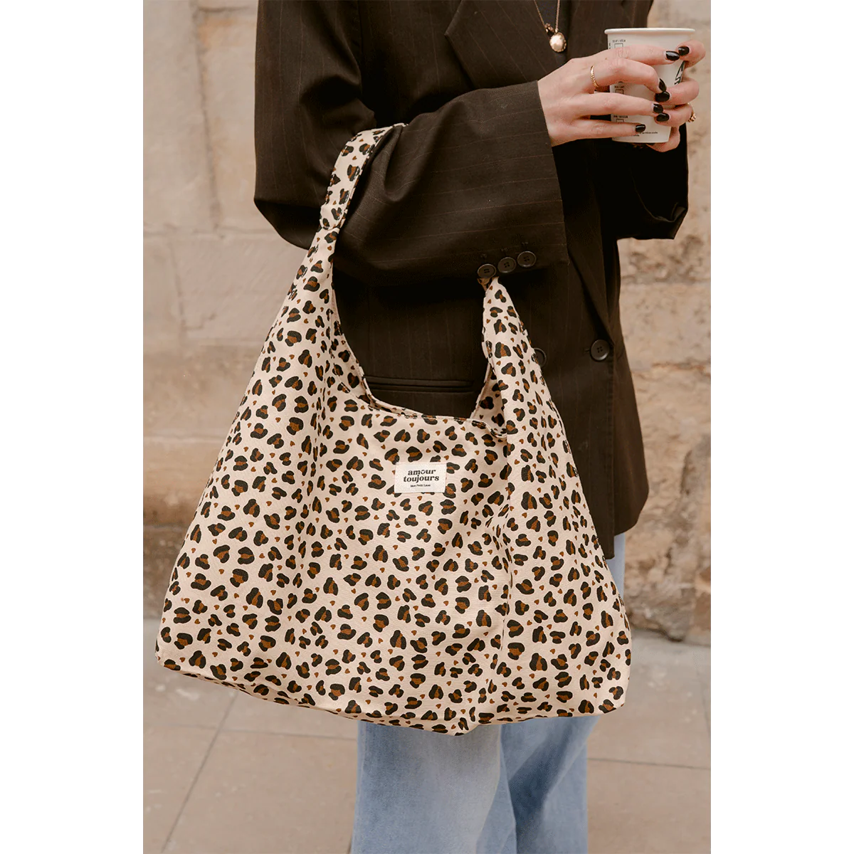 Sac Alma Léopard Cœur, Mon Petit Léon
