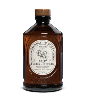 Sirop Saveur Fleur de Sureau Brut Bio 400 ml, Bacanha