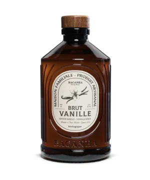 Sirop Vanille Brut Bio 400 ml, Bacanha