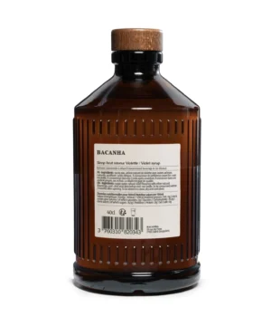 Sirop Violette Brut 400 ml, Bacanha