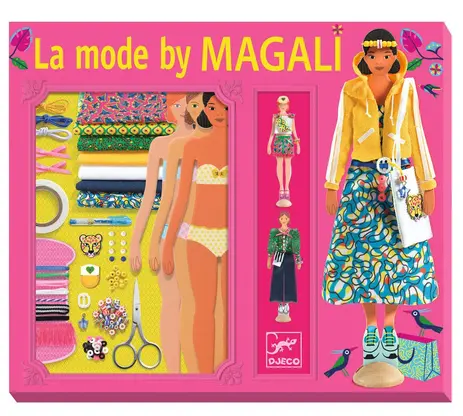 La Mode by Magali Attiogbé Wax | Coffret créatif de stylisme, DJECO