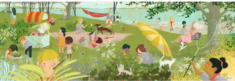 Puzzle 350 pièces – A Summer's Day, DJECO – Image 2