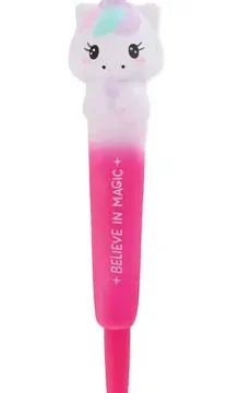 Alternative view of Stylo à encre gel Squishy Licorne, Legami