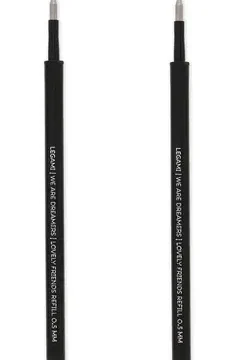 Lot de 2 recharges pour stylo gel Lovely Friends Encre noire, Legami