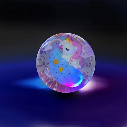 Balle rebondissante lumineuse Licorne, Legami â Image 3