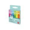 Lot de 6 mini surligneurs Teddy's Mood, Legami