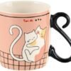 Mug HOUBA « Chat Calinou », Derrière la porte