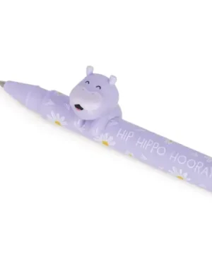 Alternative view of Stylo Lovely Friends Hippopotame, Legami