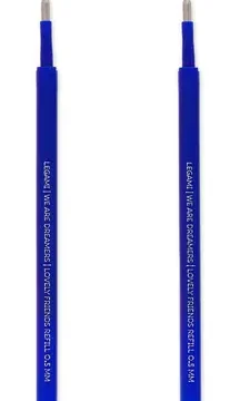 Lot de 2 recharges pour stylo gel Lovely Friends Encre bleue, Legami