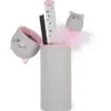 Trousse à crayons en silicone 2 en 1 Kawaii Kitty, Legami