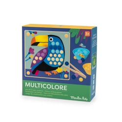 Jeu de Tri Les Toupitis 3 Activités pour Apprendre les Couleurs, Moulin Roty