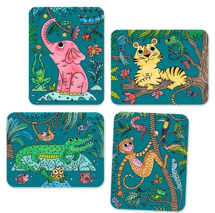 Peinture magique à révéler – Dans la Jungle, DJECO – Image 5
