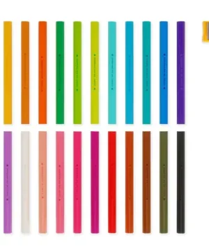 Alternative view of Set de 24 crayons de couleur avec taille-crayon Teddy Friends Teddy Bear, Legami