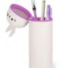 Trousse à crayons en silicone 2 en 1 Kawaii Lapin, Legami