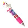 Mini stylo à bille 4 couleurs Licorne, Legami