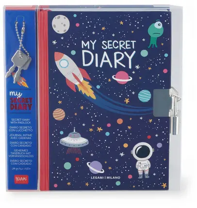 Journal intime avec cadenas My Secret Diary Espace, Legami – Image 4