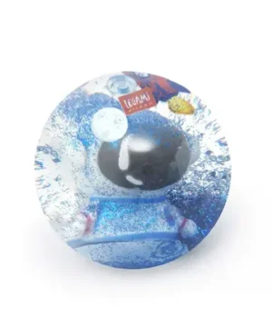 Balle rebondissante lumineuse Espace, Legami