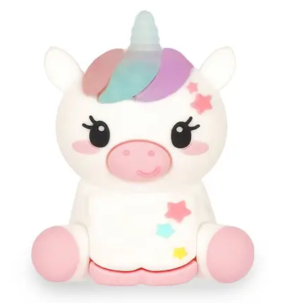 Taille-crayon lumineux Unicorn avec réservoir, Legami
