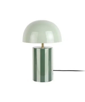Lampe Rayado verte H34 cm, Present Time