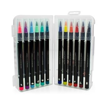 Coffret créatif de 12 feutres pinceaux, Legami