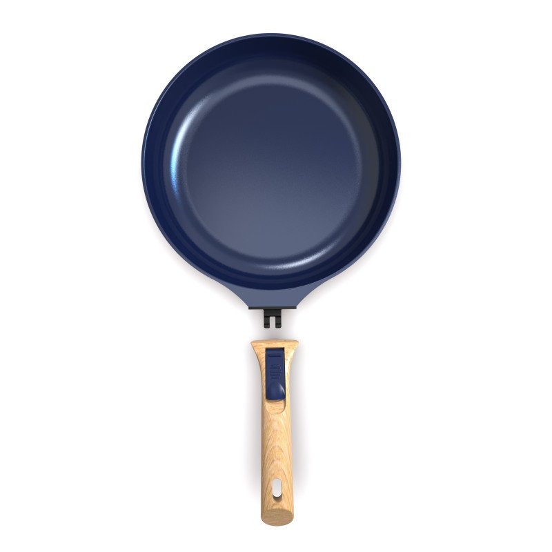 Batterie de cuisine amovible 7 pièces Kit Poêles et Casseroles Myrtille, Cookut – Image 3