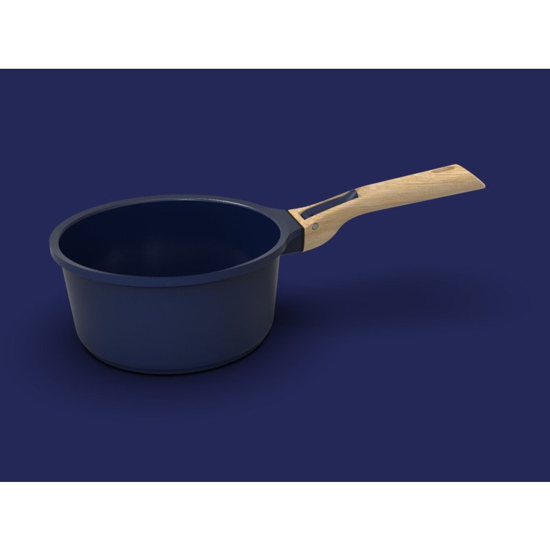 Batterie de cuisine amovible 7 pièces Kit Poêles et Casseroles Myrtille, Cookut – Image 4