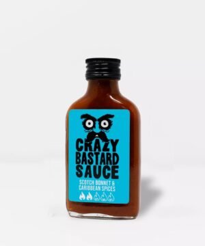 Sauce Piquante Scotch Bonnet & Épices des Caraïbes 100 ml, Crazy Bastard Sauce