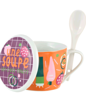 Alternative view of Bol à soupe en porcelaine « Bortsch » avec couvercle, Derrière la porte