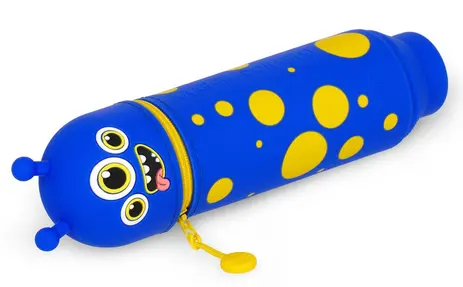 Trousse à crayons en silicone 2 en 1 Kawaii Monstre, Legami – Image 3
