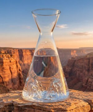 Alternative view of Carafe à Eau Grand Canyon Topographic, Alaskan Maker
