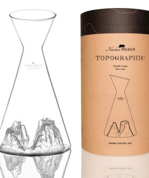 Carafe à Eau Grand Canyon Topographic, Alaskan Maker