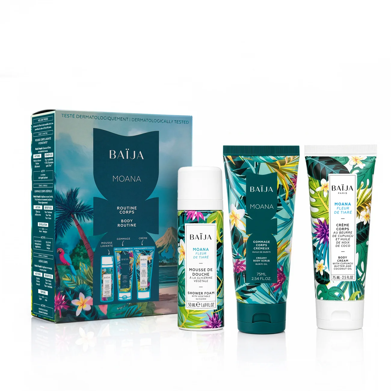 Coffret Soin du Corps Moana, Baïja